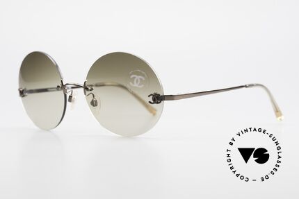 Chanel 4056 Round 90's Luxury Sunglasses, great combination of 'luxury lifestyle' & functionality, Made for Men and Women