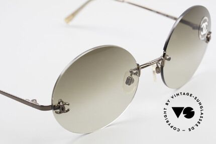 Chanel 4056 Round 90's Luxury Sunglasses, unworn designer shades (incl. original case by CHANEL), Made for Men and Women