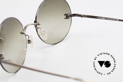 Chanel 4056 Round 90's Luxury Sunglasses, NO RETRO fashion; an old vintage ORIGINAL from 1999, Made for Men and Women