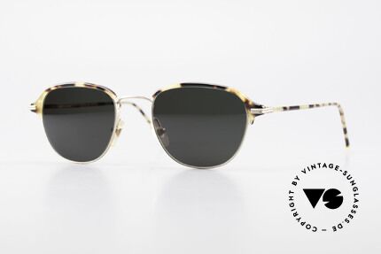 Cutler And Gross 0373 90's Panto Designer Sunglasses Details