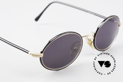 Cutler And Gross 0350 90's Oval Vintage Sunglasses, never worn; like all our vintage Cutler & Gross eyewear, Made for Men and Women