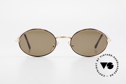 Cutler And Gross 0350 Oval Vintage Sunglasses 90's, classic, timeless UNDERSTATEMENT luxury sunglasses, Made for Men and Women