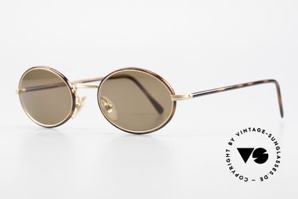 Cutler And Gross 0350 Oval Vintage Sunglasses 90's, stylish & distinctive in absence of an ostentatious logo, Made for Men and Women