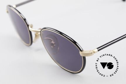 Cutler And Gross 0394 Classic Vintage Sunglasses, very elegant combination of materials and classic colors, Made for Men and Women