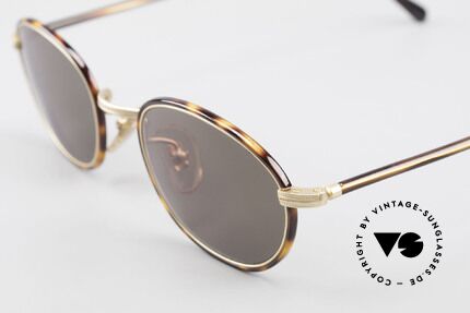 Cutler And Gross 0394 Classic Vintage Sunglasses 90s, very elegant combination of materials and classic colors, Made for Men and Women