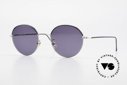 Cutler And Gross 0391 Round Panto Designer Shades Details