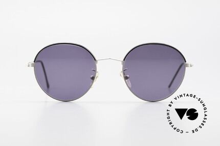 Cutler And Gross 0391 Round Panto Designer Shades, classic, timeless UNDERSTATEMENT luxury sunglasses, Made for Men and Women