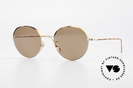 Cutler And Gross 0391 Round Shades Windsor Rings Details