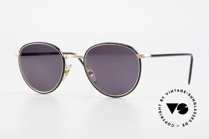 Cutler And Gross 0352 Vintage Panto Sunglasses 90s Details