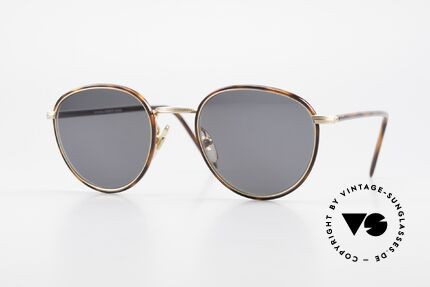 Cutler And Gross 0352 Panto Vintage Sunglasses 90s, CUTLER and GROSS designer shades from the late 90's, Made for Men and Women
