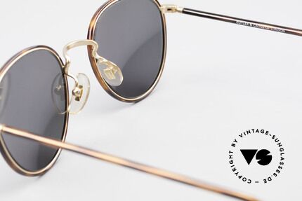 Cutler And Gross 0352 Panto Vintage Sunglasses 90s, NO RETRO fashion, but a unique 20 years old ORIGINAL, Made for Men and Women