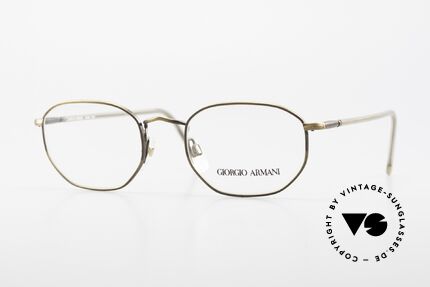 Giorgio Armani 187 Classic Men's Eyeglasses 90's Details