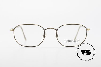 Giorgio Armani 187 Classic Men's Eyeglasses 90's, classic gentlemen's frame (rather a SMALL size 50/19), Made for Men