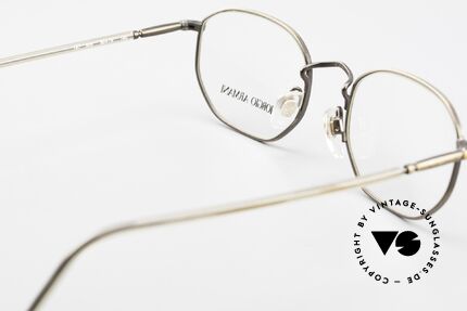 Giorgio Armani 187 Classic Men's Eyeglasses 90's, DEMO lenses can be replaced with optical (sun)lenses, Made for Men