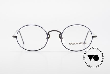 Giorgio Armani 247 No Retro Eyeglasses 90's Oval, small oval-round frame design' - a timeless classic!, Made for Men and Women