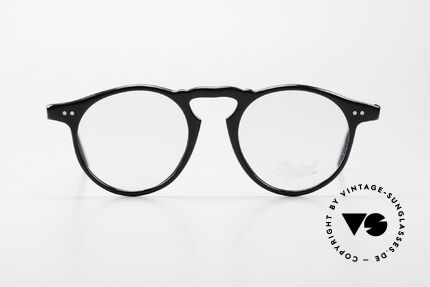 Persol 750 Ratti 80's Vintage Panto Eyeglasses, noble & timeless model; legendary Panto Design, Made for Men and Women