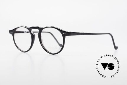 Persol 750 Ratti 80's Vintage Panto Eyeglasses, 125mm width = designed for small faces / heads, Made for Men and Women