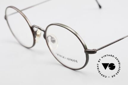 Giorgio Armani 247 Finish Shines Brown And Green, unworn rarity (like all our rare vintage GA eyewear), Made for Men