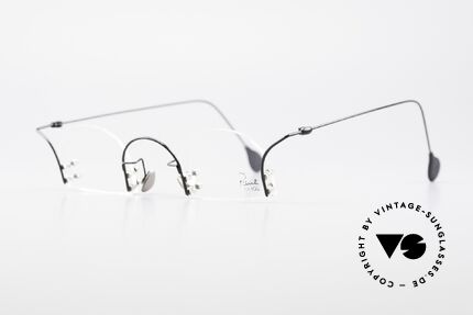 Paul Chiol 2000 Unique Rimless Eyeglasses, filigree & cleverly devised design; simply chichi, Made for Men and Women