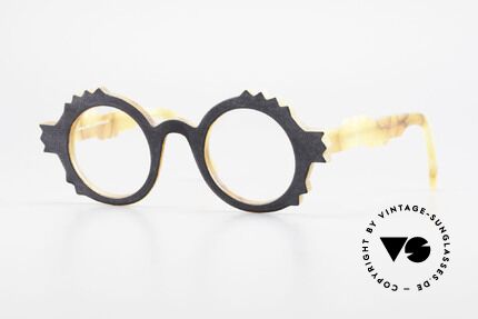 Anne Et Valentin Herrison Elaborate 80's Vintage Glasses Details