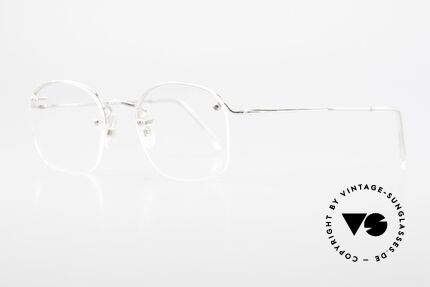 Algha Parklane Rimless 14k Rolled Gold Frame, finest manufacturing (handmade in England, UK), Made for Men