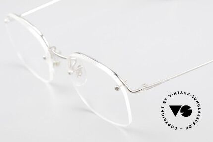 Algha Parklane Rimless 14k Rolled Gold Frame, John Lennon, Gandhi, etc. ... wore Algha frames, Made for Men