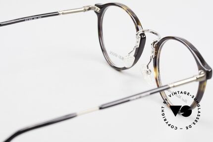 Giorgio Armani 828 Round Panto Eyeglass-Frame, frame can be glazed with optical lenses of any kind, Made for Men and Women