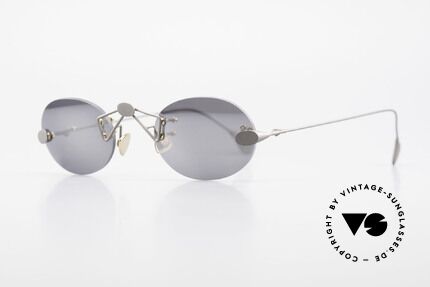 Paul Chiol 01 Rimless Art Sunglasses Small, filigree & cleverly devised design; simply chichi, Made for Men and Women