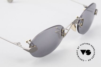 Paul Chiol 01 Rimless Art Sunglasses Small, unworn masterpiece in SMALL size (only 112mm), Made for Men and Women