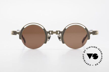 Koure KR8100 Round 90's Steampunk Shades, small but finely made eyewear-collection from South K., Made for Men and Women