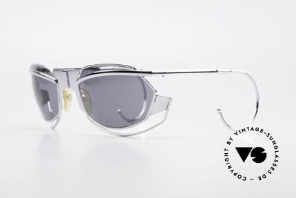 IDC G1 Folding Large Folding Sunglasses 90's, massive metal frame (monolithic); top craftsmanship, Made for Men