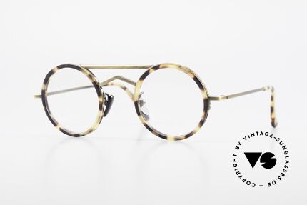 Gianni Versace 620 Round 90's Vintage Eyeglasses, small and round vintage Gianni VERSACE glasses, Made for Men and Women