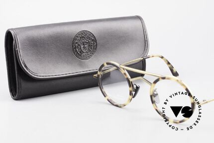 Gianni Versace 620 Round 90's Vintage Eyeglasses, NO RETRO FRAME, but a rare vintage 90's unicum, Made for Men and Women