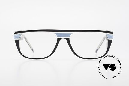 Chloe 8361 Rare Old 80's Vintage Glasses, great coloring in light blue / crystal / black, Made for Men and Women