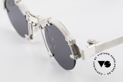 Hi Tek Cult 8 Steampunk Spring Mechanism, the frame is made of thin layers of raw stainless steel, Made for Men and Women