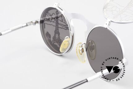 Hi Tek Paris Flip Up Sunglasses Steampunk, an old 1990's ORIGINAL and NO RETRO reproduction, Made for Men and Women