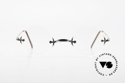 Bonneville by Brendel Timeless Plain Rimless Specs, classic, plain rimless eyeglasses, unisex style, Made for Men and Women