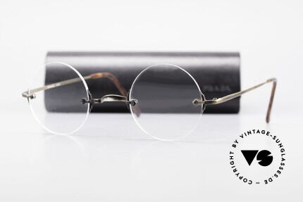Bonneville by Brendel Timeless Plain Rimless Specs, Size: small, Made for Men and Women