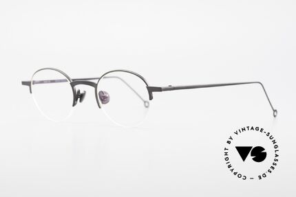 Markus Marienfeld Sina Pure Titanium Frame Handmade, classic Panto Style glasses in top-notch quality, Made for Men and Women
