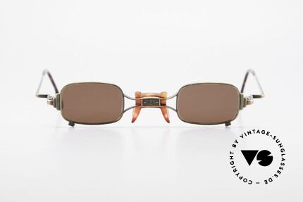 Koure KR8028 Square 90's Steampunk Shades, small but finely made eyewear-collection from South K., Made for Men and Women