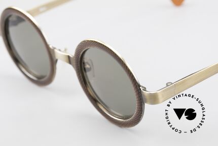 Rosana R4 Round Insider Sunglasses 90's, monolithic sunnies, built to last (made in Japan)!, Made for Men and Women