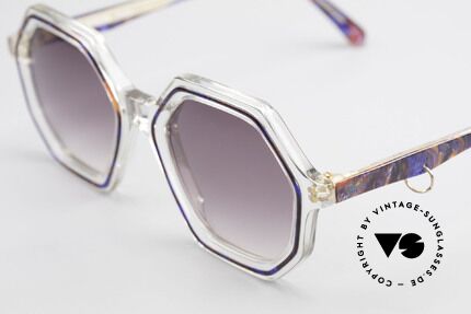 Sonia Rykiel SR46 756 Octagonal 70's Sunglasses, unworn designer piece (like all our vintage sunglasses), Made for Women