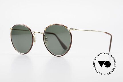 Savile Row Panto 49/20 Johnny Depp Sunglasses, finest manufacturing (England, 14kt GOLD-filled), Made for Men