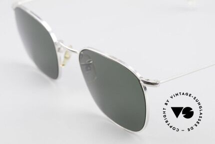 Algha Quadra 50/22 Old Gold Filled Sunglasses, gold-filled frame 20/1000 (20g gold / 1000g metal), Made for Men