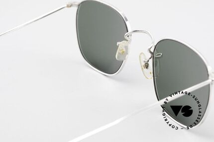 Algha Quadra 50/22 Old Gold Filled Sunglasses, NO RETRO specs, but a min. 35 years old original!, Made for Men