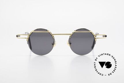 IMAGO Luna 90s Designer Sunglasses Round, 'imago' is Latin for: shape, idea, imagination, vision ..., Made for Men and Women