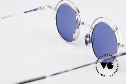 IMAGO Pluto Art Designer Sunglasses 90's, sun lenses (100% UV) can be replaced with prescriptions, Made for Men and Women