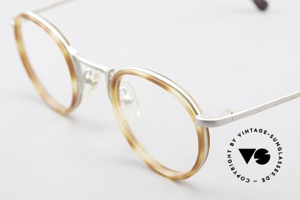 Freudenhaus Bido Round 90's Designer Frame, timeless & sophisticated frame design; SMALL size, Made for Men and Women