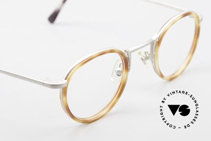 Freudenhaus Bido Round 90's Designer Frame, unworn (like all our rare vintage designer eyeglasses), Made for Men and Women