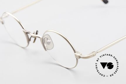 Freudenhaus Tori Small Round Designer Frame, timeless and sophisticated design; extra SMALL size, Made for Men and Women